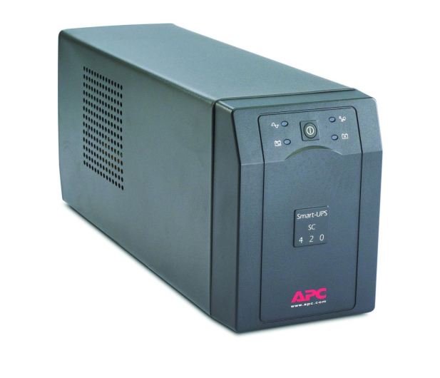 APC Smart-UPS SC (420VA/260W, 4xIEC, RJ-45, AVR) - 260384 - zdjęcie